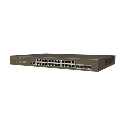 Switch 24 x RJ45 Gigabit, 4 x SFP Gigabit, L2 Cloud Management - IP-COM G3328F – IP-COM G3328F