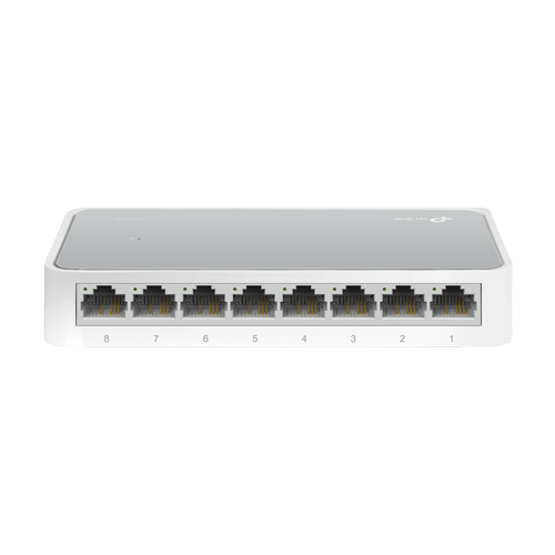 Switch 8 porturi RJ45 10/100 Mbps, Unmanaged - TP-Link TL-SF1008D – TP-LINK TL-SF1008D