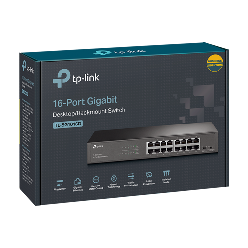 TP-LINK TL-SG1016D – Switch 16 porturi RJ45 Gigabit, Unmanaged, 1U - TP-Link TL-SG1016D Switch 16 porturi RJ45 Gigabit, Unmanaged, 1U - TP-Link TL-SG1016D – TP-LINK TL-SG1016D