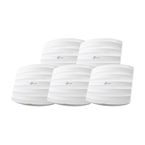 Set 5 x Access Point Wi-Fi 5, AC1750 Dual-Band, 3.5/4 dBi, 2 x RJ45 Gigabit, PoE - TP-Link Omada EAP245(5-pack) – TP-LINK EAP245(5-pack)