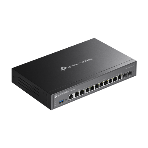 Router VPN, 2 x RJ45 2.5G, 2 x SFP Gigabit, 8 x RJ45 Gigabit, 1 x USB, 1U - TP-Link Omada ER7412-M2 – TP-LINK ER7412-M2