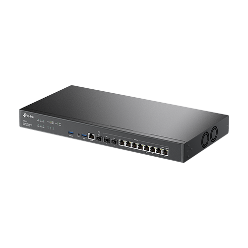 Router VPN, 2 x SFP+ 10G, 1 x SFP Gigabit, 8 x RJ45 Gigabit, 2 x USB, 1U - TP-Link Omada ER8411 – TP-LINK ER8411