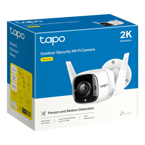 TP-LINK TapoC310 – Camera IP Wi-Fi, Rezolutie 2K, Audio bidirectional, Alarma, IR 30M - TP-Link Tapo TapoC310 Camera IP Wi-Fi, Rezolutie 2K, Audio bidirectional, Alarma, IR 30M - TP-Link Tapo TapoC310 – TP-LINK TapoC310