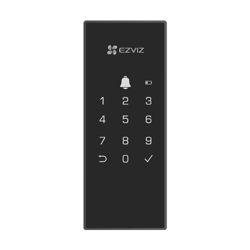 Yala inteligenta ,Wi-Fi, sonerie incorporata, verificare status inchidere, alarma anti-furt - EZVIZ CS-DL03(WP)-Black – EZVIZ CS-DL03(WP)-Black