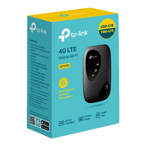 Router portabil Wi-Fi 4G LTE TP-Link M7000 slot SIM - TP-LINK M7000 – TP-LINK M7000