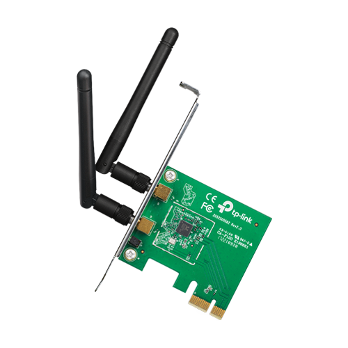 Placa de retea Wi-Fi 4, 2.4 Ghz, 300Mbps, 2dBi, PCI Express - TP-LINK TL-WN881ND – TP-LINK TL-WN881ND