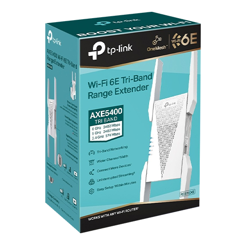 Wireless Range Extender TP-LINK RE815XE AXE5400, Tri Band - TP-LINK RE815XE – TP-LINK RE815XE