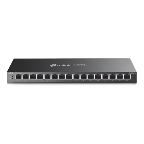 Switch 16 porturi PoE+ RJ45 Gigabit, Unmanaged - TP-Link TL-SG116P – TP-LINK TL-SG116P