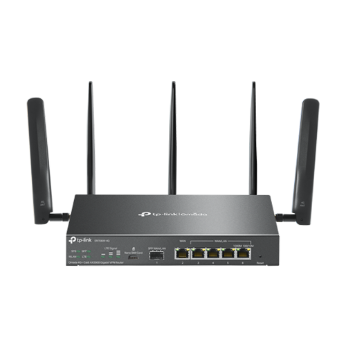 TP-LINK ER706W-4G – Router 4G+, Wi-Fi 6, AX3000, Nano SIM, 1 x SFP Gigabit, 5 x RJ45 Gigabit - TP-Link Omada ER706W-4G Router 4G+, Wi-Fi 6, AX3000, Nano SIM, 1 x SFP Gigabit, 5 x RJ45 Gigabit - TP-Link Omada ER706W-4G – TP-LINK ER706W-4G