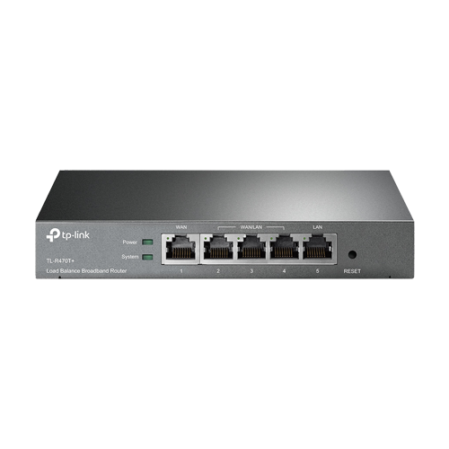Router 5 porturi RJ45 Gigabit, Load Balancing - TP-Link Omada TL-R470T+ – TP-LINK TL-R470T+