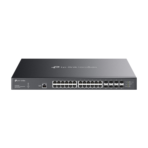 TP-LINK SX3832MPP – Switch 24 porturi PoE RJ45 10G, 8 porturi SFP+ 10G, L2 Management, 1U - TP-Link Omada SX3832MPP Switch 24 porturi PoE RJ45 10G, 8 porturi SFP+ 10G, L2 Management, 1U - TP-Link Omada SX3832MPP – TP-LINK SX3832MPP