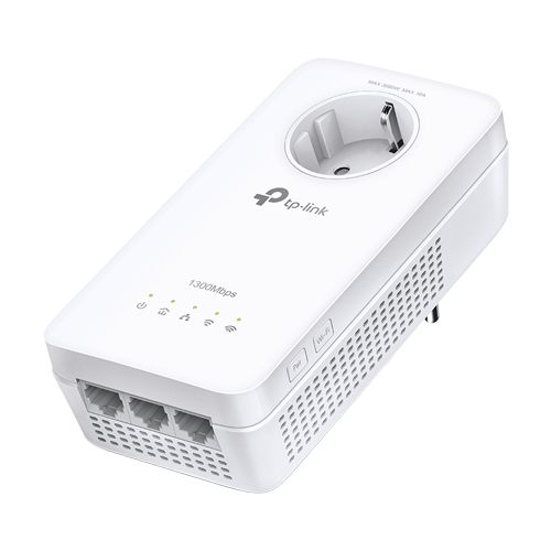 Powerline AV1300, Wi-Fi 5, AC1200 Dual-Band, 3 x RJ45 Gigabit - TP-Link TL-WPA8631P – TP-LINK TL-WPA8631P