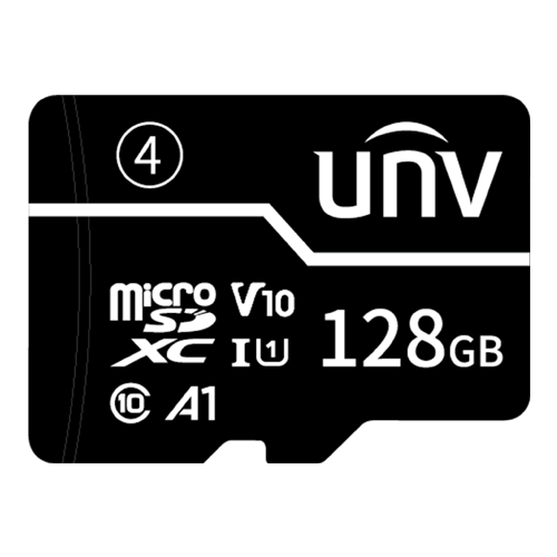 Card memorie 128GB, WHITE CARD - UNV TF-128G-T-C – UNIVIEW TF-128G-T-C