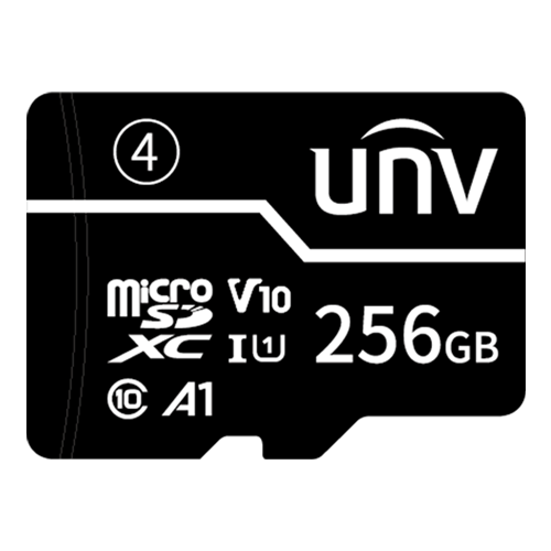 Card memorie 256GB, WHITE CARD - UNV TF-256G-T-C – UNIVIEW TF-256G-T-C