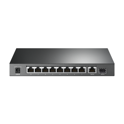 Switch 8 x  RJ45 Gigabit PoE, 1 x RJ45 Gigabit, Buget PoE 63W, Unmanaged - TP-Link TL-SG1210P – TP-LINK TL-SG1210P