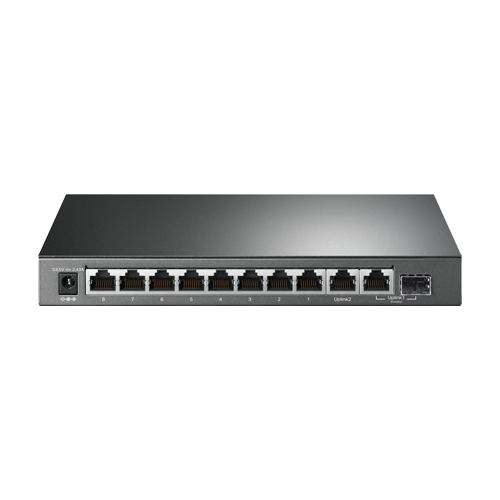 Switch 8 x RJ45 1G PoE, 1 x RJ45 1G, 1 x combo RJ45/SFP 1G, Buget PoE 123W, Unmanaged - TP-Link TL-SG1210MP – TP-LINK TL-SG1210MP