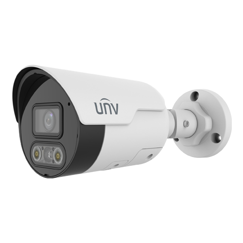 Camera IP ColorHunter Dual-Light, 8MP, lentila 2.8mm, IR 30m, WL 30m, Audio bidirectional, PoE - UNV IPC2128LE-ADF28KMC-DL – UNIVIEW IPC2128LE-ADF28KMC-DL