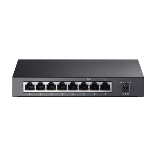 Switch 4 porturi RJ45 10/100 Mbps PoE, 4 x RJ45 10/100 Mbps, Buget PoE 41W, Unmanaged - TP-Link TL-SF1008LP – TP-LINK TL-SF1008LP