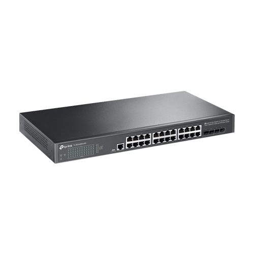 TP-LINK TL-SG3428X-UPS – Switch 24 porturi RJ45 Gigabit, 4 x SFP+ 10G, Alimentare Baterie 12V, L2+ Management, 1U - TP-Link TL-SG3428X-UPS Switch 24 porturi RJ45 Gigabit, 4 x SFP+ 10G, Alimentare Baterie 12V, L2+ Management, 1U - TP-Link TL-SG3428X-UPS – TP-LINK TL-SG3428X-UPS