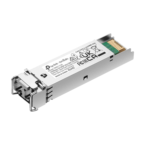 TP-LINK SM311LM – Modul SFP, 1.25 Gbps, MM, 225/550m, 850nm, Duplex LC/UPC - TP-Link Omada SM311LM Modul SFP, 1.25 Gbps, MM, 225/550m, 850nm, Duplex LC/UPC - TP-Link Omada SM311LM – TP-LINK SM311LM