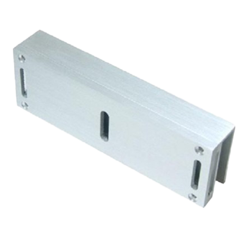 Suport U, instalare placa armatura H-01CC pe usa de sticla - ASSA ABLOY U1855 – ASSA ABLOY U1855