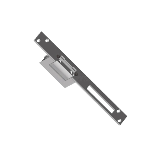 Yala electromagnetica fail locked, 12V, 230mA memorie mecanica, cu placa suport lunga - Yale by ASSA ABLOY – ASSA ABLOY YB17-12D-LH