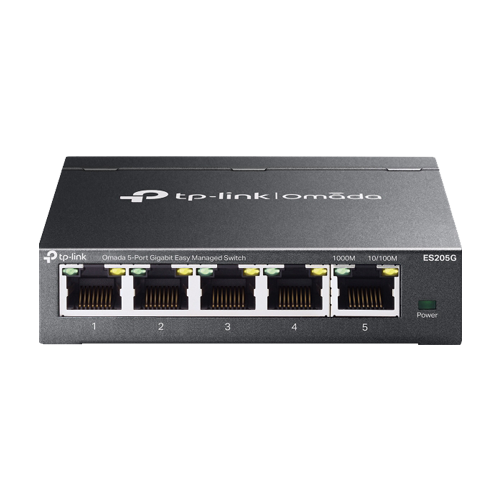 Switch 5 porturi RJ45 Gigabit, Easy Managed - TP-Link Omada ES205G – TP-LINK ES205G