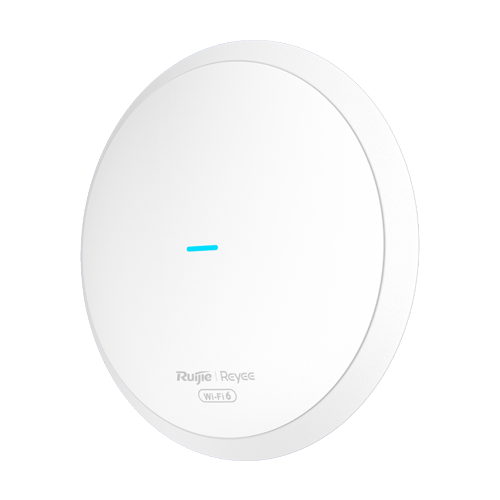 Access Point Wi-Fi 6, AX1800 Dual-Band, 1 x RJ45 Gigabit, PoE IN, Cloud Management - Ruijie RG-RAP62 – Ruijie Networks RG-RAP62
