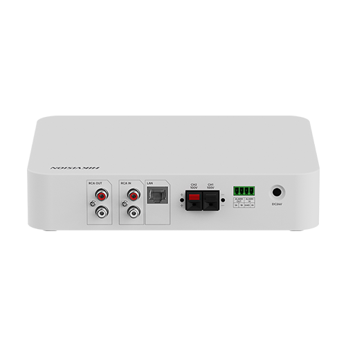 Amplificator IP 1 zona, 40W, Alarma, USB, Bluetooth - HIKVISION DS-QAE1A40G1-VB – HIKVISION DS-QAE1A40G1-VB