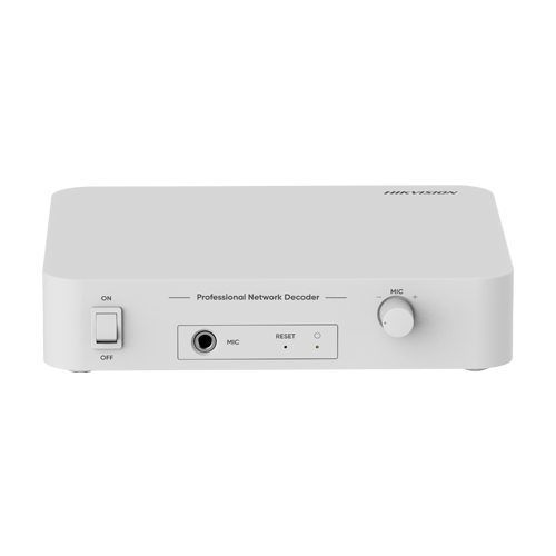 Audio decodor IP, 6W, Mic, Alarma - HIKVISION DS-QAE1DG1 – HIKVISION DS-QAE1DG1
