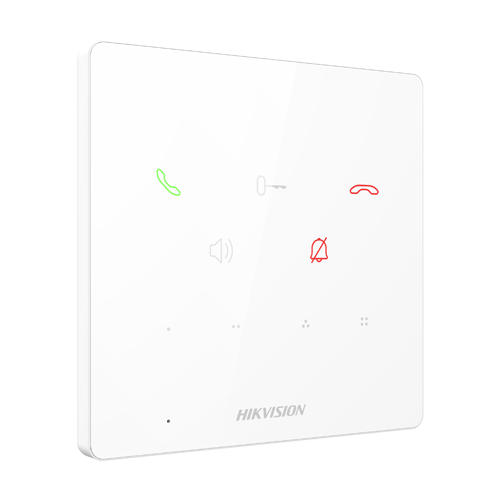 HIKVISION DS-KH6000-E1-White – Post interior interfon TCP/IP, 9 butoane, PoE, Alarma IN, ALB - HIKVISION DS-KH6000-E1-White Post interior interfon TCP/IP, 9 butoane, PoE, Alarma IN, ALB - HIKVISION DS-KH6000-E1-White – HIKVISION DS-KH6000-E1-White