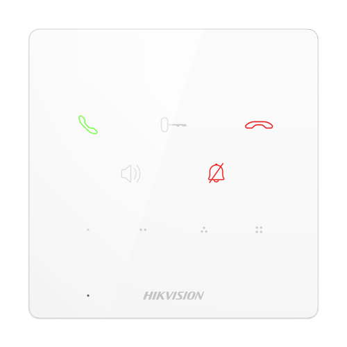HIKVISION DS-KH6000-E1-White – Post interior interfon TCP/IP, 9 butoane, PoE, Alarma IN, ALB - HIKVISION DS-KH6000-E1-White Post interior interfon TCP/IP, 9 butoane, PoE, Alarma IN, ALB - HIKVISION DS-KH6000-E1-White – HIKVISION DS-KH6000-E1-White