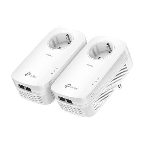 Kit Powerline AV2000, Passthrough, 2 x RJ45 Gigabit - TP-Link TL-PA9020PKIT – TP-LINK TL-PA9020PKIT