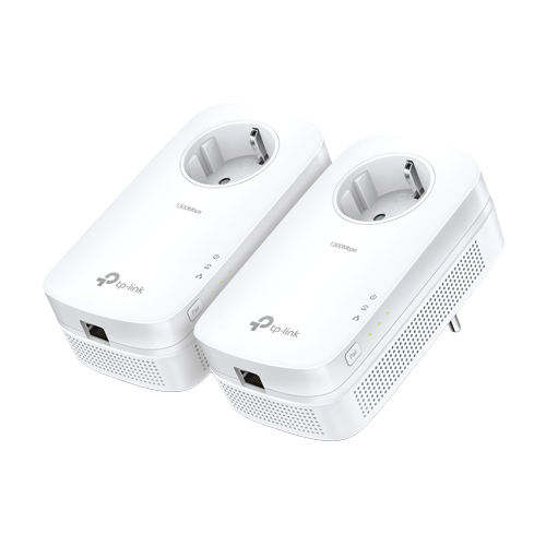 Kit Powerline AV1300, Passthrough, 1 x RJ45 Gigabit - TP-Link TL-PA8010PKIT – TP-LINK TL-PA8010PKIT