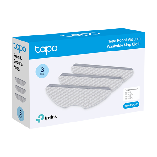 Set 3 lavete RVA300 pentru aspirator robot - TP-Link Tapo TapoRVA300 – TP-LINK TapoRVA300