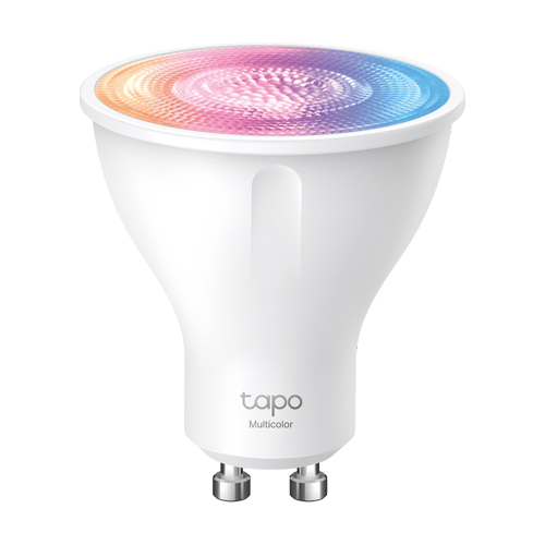 Bec LED smart Wi-Fi, RGB, 2200-6500K, intensitate ajustabila, 350 lm, GU10 - TP-Link Tapo TapoL630 – TP-LINK TapoL630