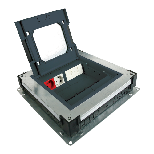 Doza de pardoseala in carcasa metalica - DLX UBS-890-10 – DLX UBS-890-10