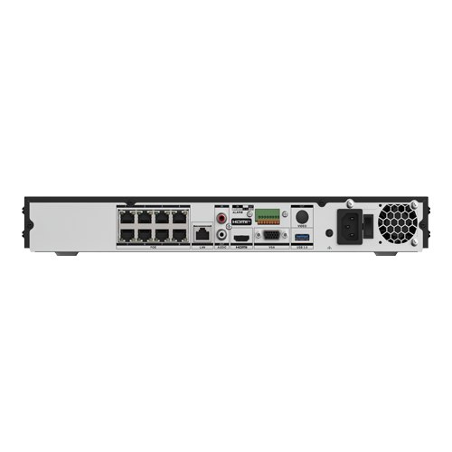NVR 4K, AcuSeek, 8 porturi PoE max. 32MP, Alarma, 1U - HIKVISION DS-7608NXI-I2-8P-VPro