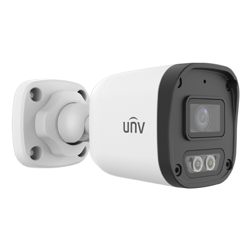 Camera IP ColorHunter 4MP, lentila 2.8mm, IR 30m, WL 15m, Mic, PoE, IP67 - UNV IPC2124LB-AF28-DL-ECO – UNIVIEW IPC2124LB-AF28-DL-ECO