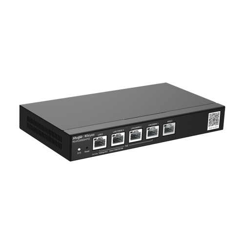 Ruijie Networks RG-EG305GH-P-E – Router 4 x RJ45 1G PoE, 1 x RJ45 1G, Buget PoE 60W, Multi-WAN, Cloud Management - Ruijie RG-EG305GH-P-E Router 4 x RJ45 1G PoE, 1 x RJ45 1G, Buget PoE 60W, Multi-WAN, Cloud Management - Ruijie RG-EG305GH-P-E – Ruijie Networks RG-EG305GH-P-E