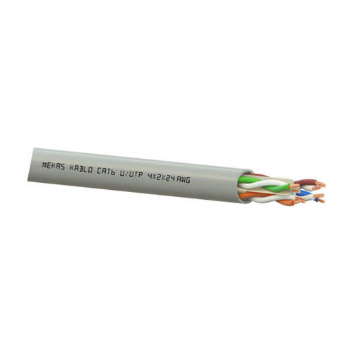 MEK90-4x2x23-6U | Mekas Kablo | Cablu U/UTP, cat 6, 4x2x23 AWG, Cupru, 305m - Mekas Kablo MEK90-4x2x23-6U Cablu U/UTP, cat 6, 4x2x23 AWG, Cupru, 305m - Mekas Kablo MEK90-4x2x23-6U