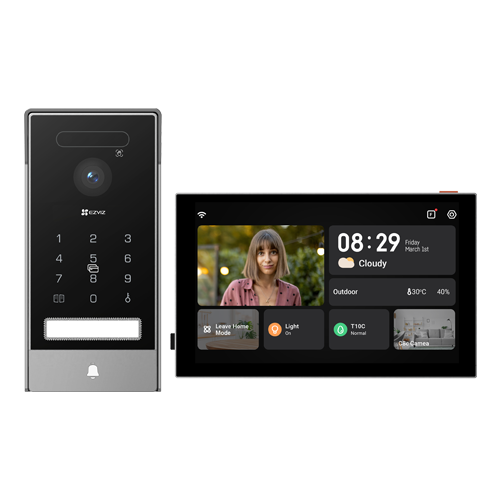 Videointerfon 4K, recunoastere faciala, scanare biometrica a palmei, monitor 8, IR, Wi-Fi6 - EZVIZ CS-HP7(4K, Palm) – EZVIZ CS-HP7(4K, Palm)