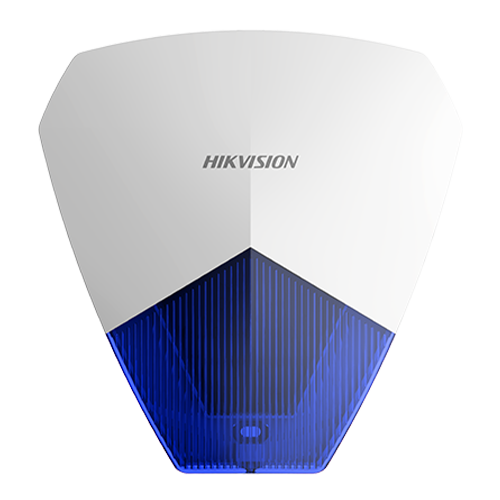 Sirena cablata AX PRO de exterior cu flash, led Albastru, IP54 - HIKVISION DS-PS1-B – HIKVISION DS-PS1-B