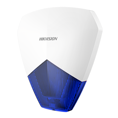 Sirena cablata AX PRO de exterior cu flash, led Albastru, IP54 - HIKVISION DS-PS1-B – HIKVISION DS-PS1-B