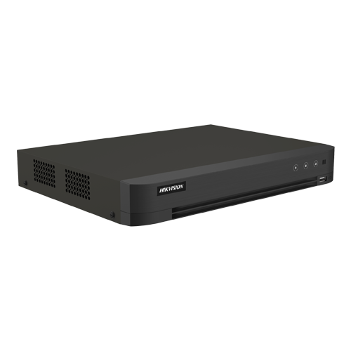 DVR AcuSense 8 ch., 5MP + 8 ch. IP 4K, Audio bidirectional, Alarma, 1U - HIKVISION iDS-7208HUHI-M1-XT(4A+8/4ALM)