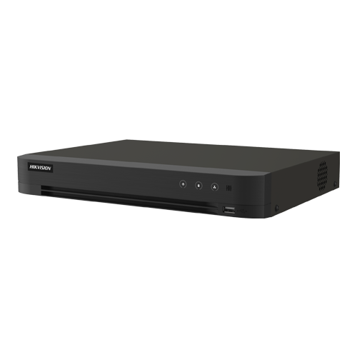 DVR AcuSense 8 ch., 5MP + 8 ch. IP 4K, Audio bidirectional, Alarma, 1U - HIKVISION iDS-7208HUHI-M1-XT(4A+8/4ALM)