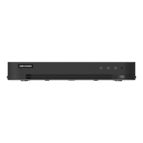 DVR AcuSense 8 ch., 5MP + 8 ch. IP 4K, Audio bidirectional, Alarma, 1U - HIKVISION iDS-7208HUHI-M1-XT(4A+8/4ALM)