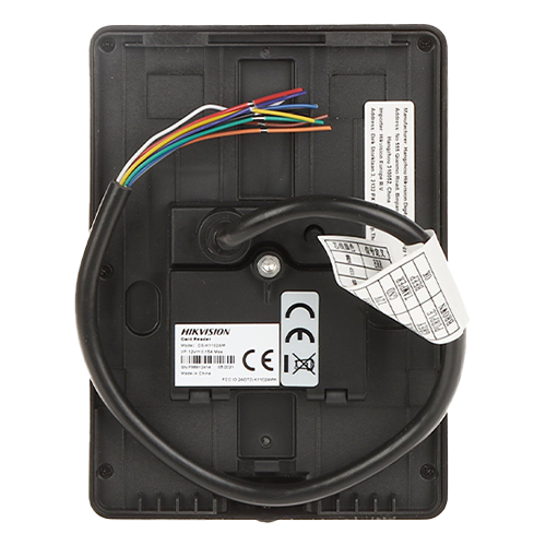 HIKVISION DS-K1102AMK – Cititor de proximitate seria Pro, tastatura, M1 13.56 MHz, RS485, Wiegand 26/34, Buzzer - HIKVISION DS-K1102AMK Cititor de proximitate seria Pro, tastatura, M1 13.56 MHz, RS485, Wiegand 26/34, Buzzer - HIKVISION DS-K1102AMK – HIKVISION DS-K1102AMK