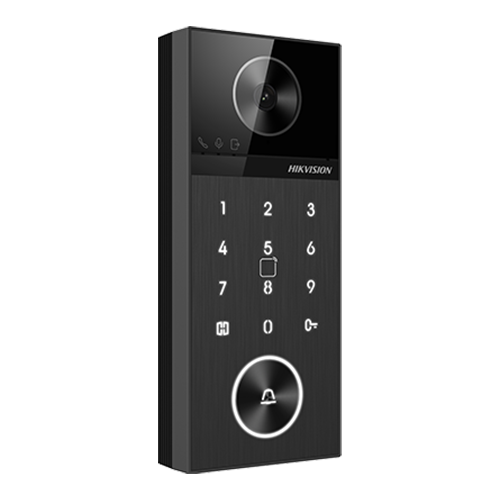 HIKVISION DS-KV6124-WBE1 – Panou exterior videointerfon TCP/IP 4MP, IR 3m, WI-FI6, Bluetooth, PIN, PoE, M1, IP65 - HIKVISION DS-KV6124-WBE1 Panou exterior videointerfon TCP/IP 4MP, IR 3m, WI-FI6, Bluetooth, PIN, PoE, M1, IP65 - HIKVISION DS-KV6124-WBE1 – HIKVISION DS-KV6124-WBE1