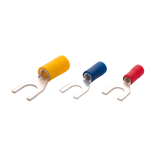 Terminale izolate de tip furca, sectiune transversala 4.0-6.0mm, M5, 100buc/set PCK-506 – Plastim PCK-506